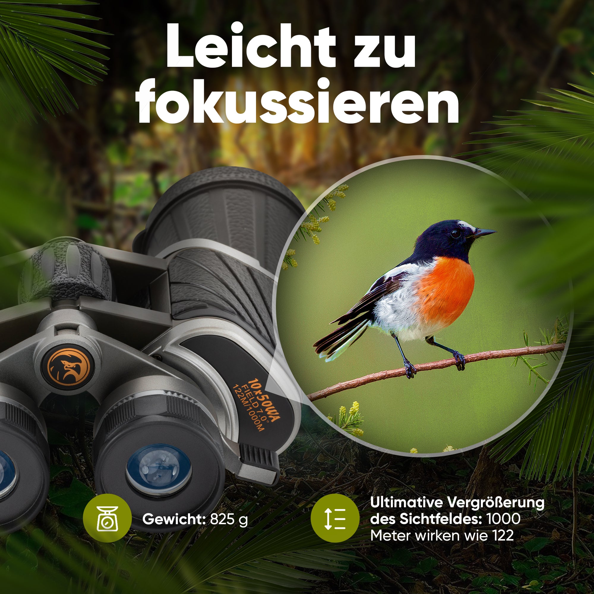 Fernglas Eagle Eye 10x25/42/50