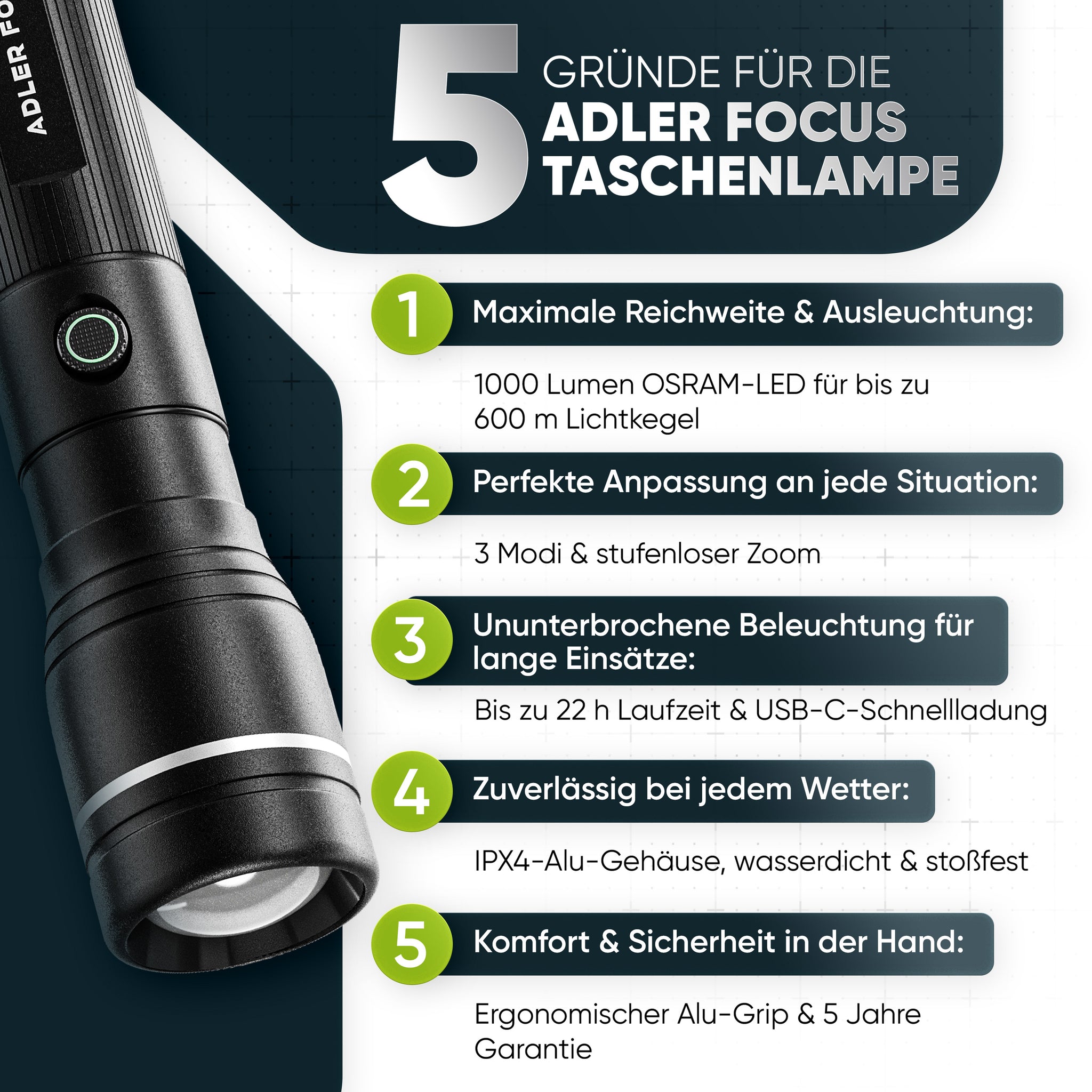 Taschenlampen