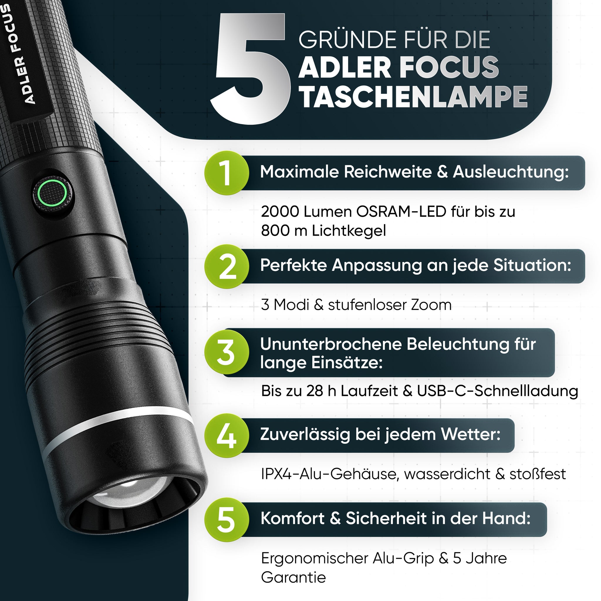Taschenlampen