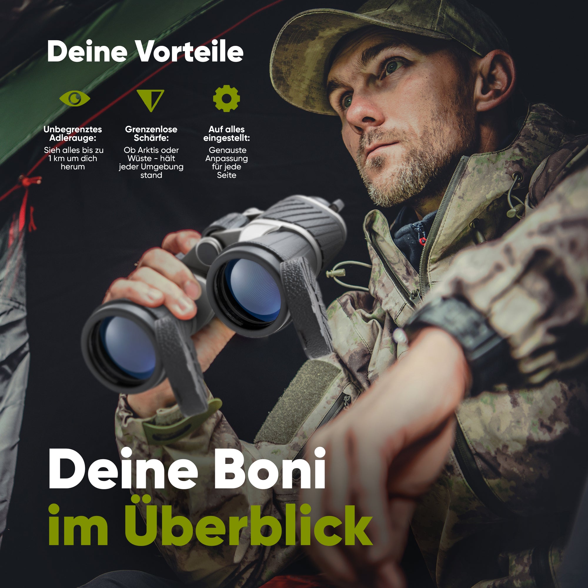 Fernglas Eagle Eye 10x25/42/50
